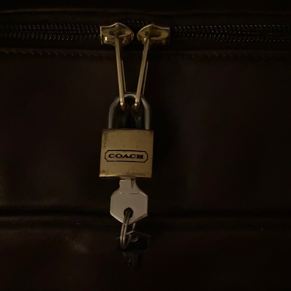 Coach Men’s Duffel Bag, never ever used. Brand new